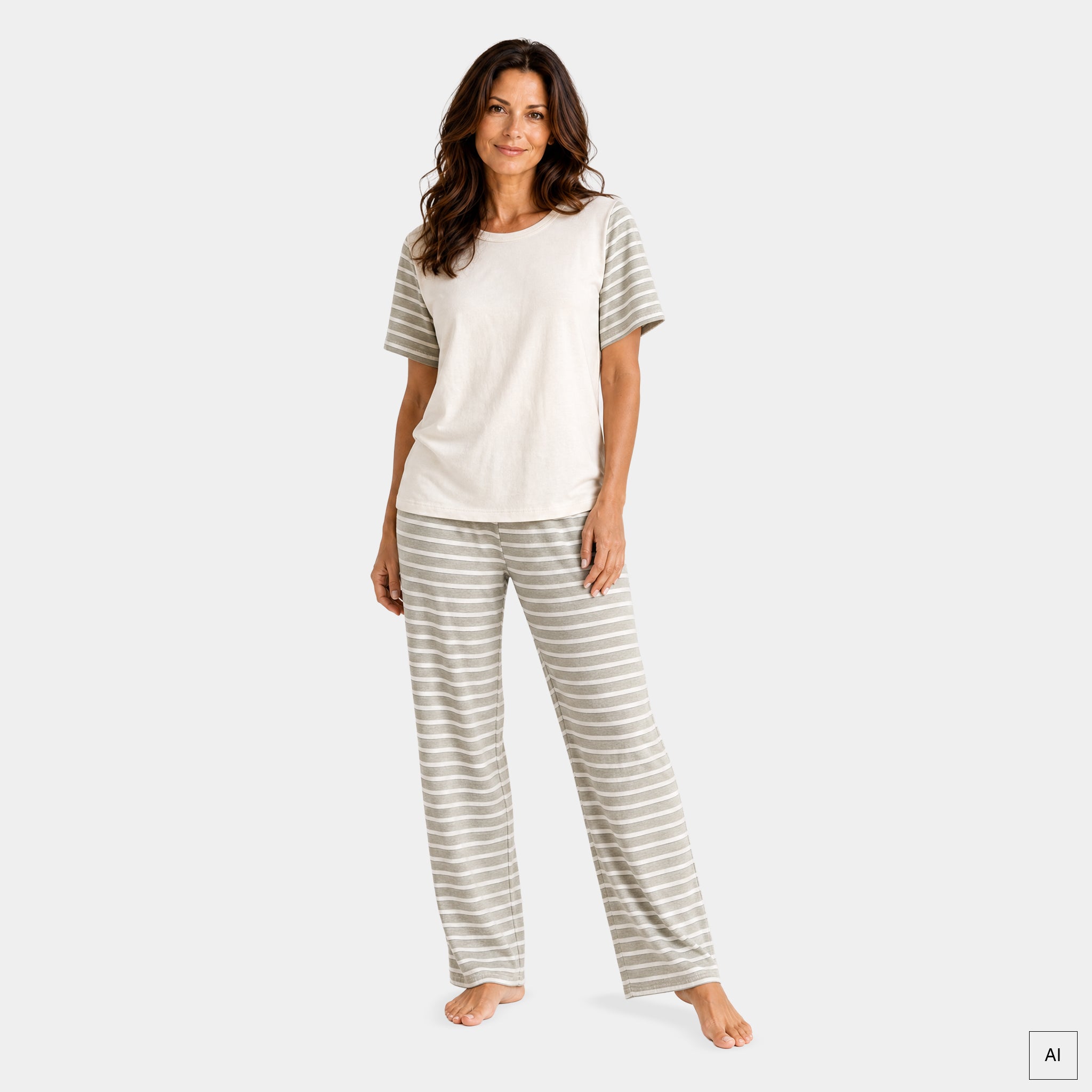 Pyjama mit 1/4-Arm